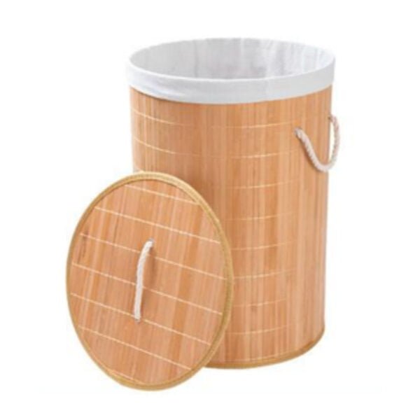 MODELO:ZYL1-2380 Cesto de roupa de bambu