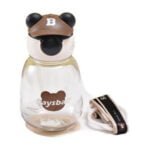 MODELO: B52A-075 Copo de plástico de urso de chapéu