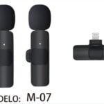 MODELO:M-07 Microfone lapela